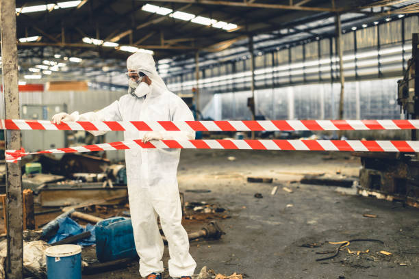 Professional Odor Removal technician working in Clarkston, UT